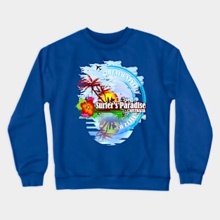 Paradise Surfer's Australia Crewneck Sweatshirt